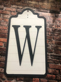 Farmhouse Door Hanger, Personalized Door Hanger, Farmhouse Decor, Shiplap Tag, Spring Decor, Summer Signs
