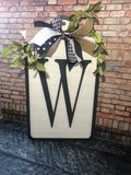 Farmhouse Door Hanger, Personalized Door Hanger, Farmhouse Decor, Shiplap Tag, Spring Decor, Summer Signs