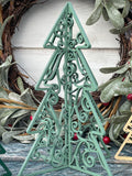 Set of 5 Wooden Christmas Trees
