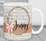 Brick Wreath Desk Set