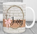 Brick Wreath Desk Set