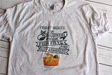Friday Nights in Wisconsin Mean Fish Frys and Old Fashioneds Shirt, Fish Fry Shirt, Wisconsin Shirt, Funny Shirts