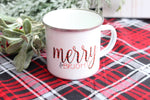 Merry And Bright Metal Mug