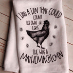 Mathemachicken Towel