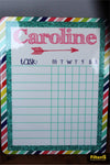 Chore Charts, Personalized Chore Chart, Dry Erase Chore Charts