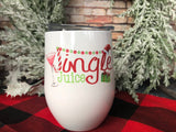 Jingle Juice Wine Tumbler