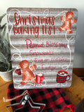 Christmas Baking Dry Erase Boards, Christmas Decor, Dry Erase Christmas Boards, Photo Shoot Boards, Gingerbread Decors, Kitchen Christmas