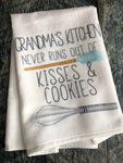 Grandma's Kitchen Towels, Funny Kitchen Towel, Hand Towels, Grandma Gifts, Kitchen Towels, Flour Sack Towels