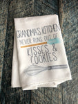 Grandma's Kitchen Towels, Funny Kitchen Towel, Hand Towels, Grandma Gifts, Kitchen Towels, Flour Sack Towels