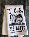 I Like Pig Butts Apron