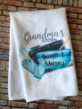 Personalized Grandma Kitchen Towel