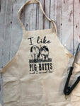I Like Pig Butts Apron