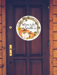 Fall Sunflower Door Hanger, Personalized Door Hanger, Sunflower Sign, Fall Door Hangers, Personalized Door Hangers, Porch Decor, Sunflowers