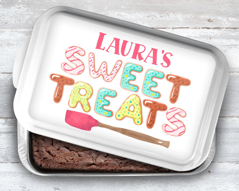 Sweet Treats Personalized Cake Pan