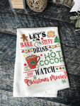 Drink Cocoa and Watch Movies Towel