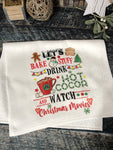 Drink Cocoa and Watch Movies Towel