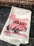 Valentine Car Kitchen Towel