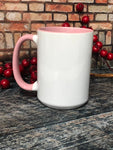 Valentine's Day Car Coffee Mug