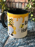 Bee Gnome Desk Set, Mouse Pad, Coaster & Coffee Mug Set