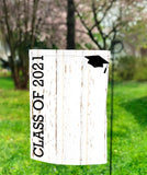 Graduation Garden Flag