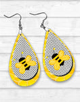 Honey Bee Earrings, Summer Earrings, Honey Bee Gifts, Drop Earrings