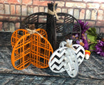 Set of 3 wood pumpkins