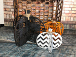 Set of 3 wood pumpkins