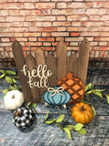 Hello Fall Fence