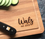 Personalized Cutting Board, Engraved Cutting Boards, Kitchen Decor, Wedding Gifts, Personalized Gifts, Wood Cutting Boards, Christmas Gifts