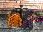 Set of 3 wood pumpkins Decor