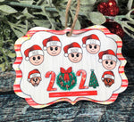 Personalized Family Ornament, Personalized Ornaments, 2021 Ornaments, Family Name Ornaments, Keepsake Ornaments, Christmas Ornaments