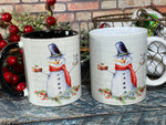 Baking Snowmen Mugs