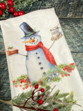 Baking Snowman Towels
