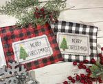 Buffalo Plaid Kitchen Towel, Christmas Kitchen Towels, Personalized Towels,  Kitchen Towels, Christmas Decor, Personalized Gifts