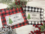 Buffalo Plaid Kitchen Towel, Christmas Kitchen Towels, Personalized Towels,  Kitchen Towels, Christmas Decor, Personalized Gifts