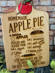 Apple Pie cutting board