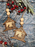 Nativity Christmas Ornament, Engraved Christmas Ornaments, Christmas Decor, 2021 Ornaments, True Meaning of Christmas