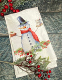 Baking Snowman Towels