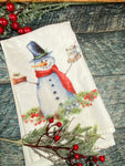 Baking Snowman Towels