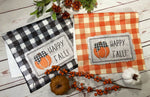 Plaid Fall Kitchen Towel