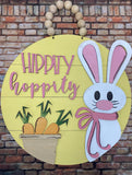 Spring Hippity Hoppity Door Hanger