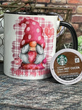 Coffee is my Valentine Gnome Mug