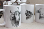 Set of Farm Coffee Mugs