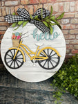 Hello Bike Sign
